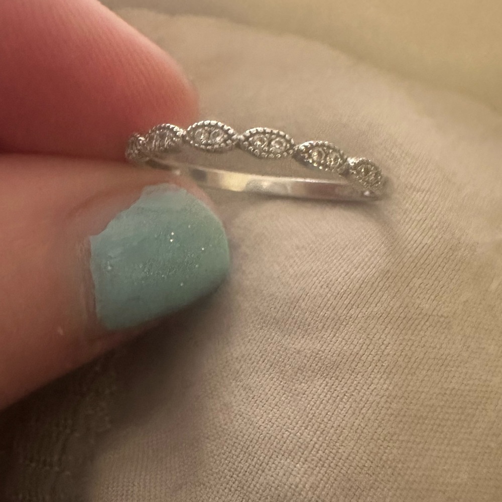 Lot of 5 sterling silver rings size 9 - Picture 8 of 10